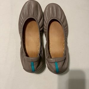Size 7 Tieks shoes Taupe